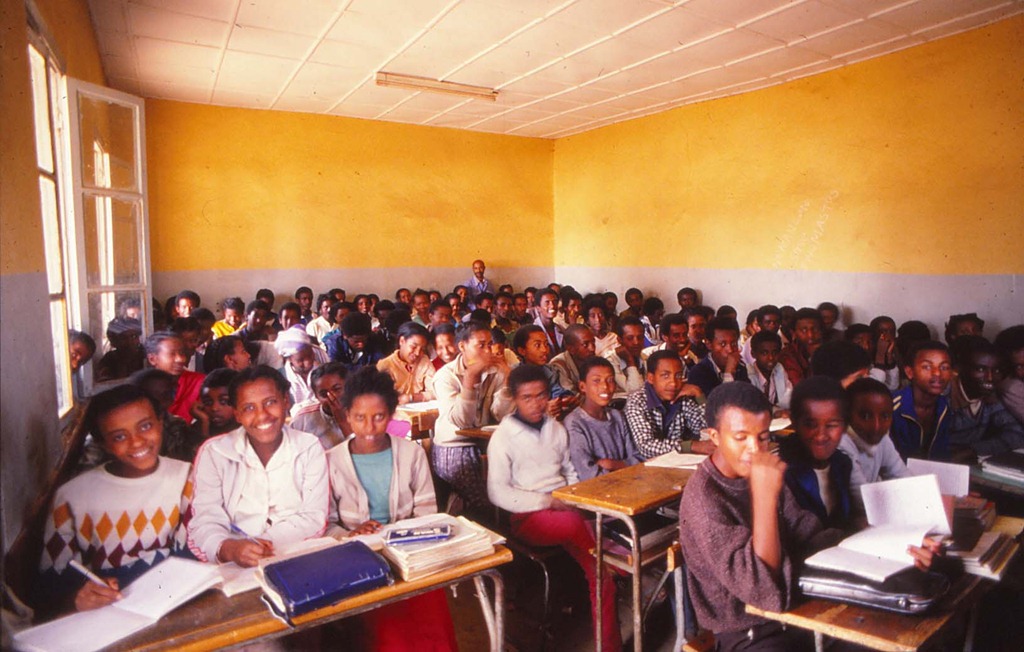 An Ethiopian school