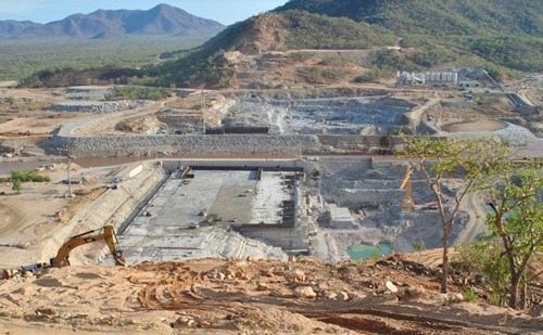 Photo - Grand Ethiopian renaissance dam