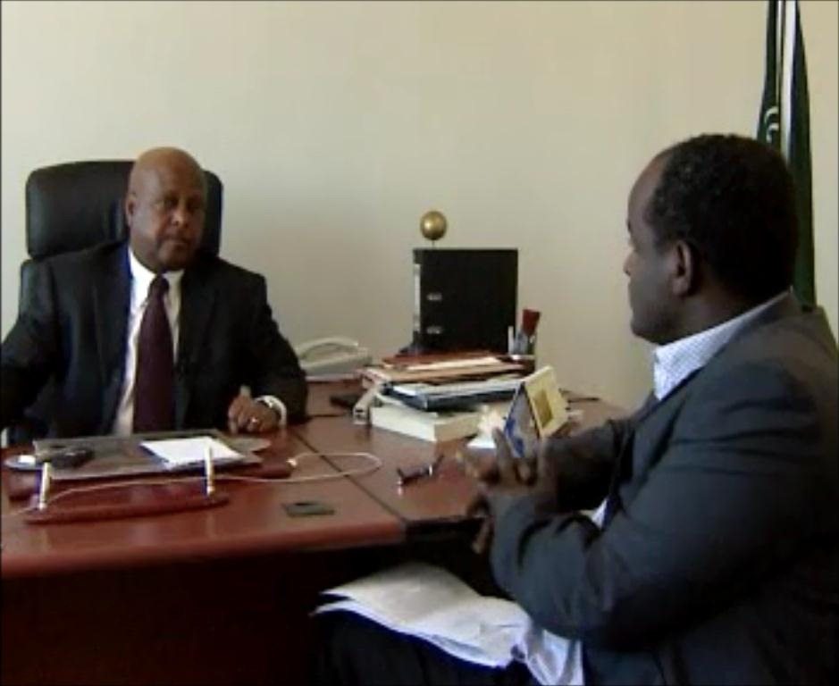 Photo- General Tsadkan and Daniel-Berhane