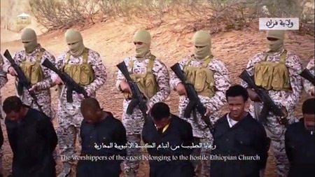 Photo - Islamic State killing Ethiopian Christians