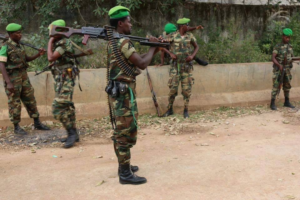 Photo – Ethiopian troops in AMISOM