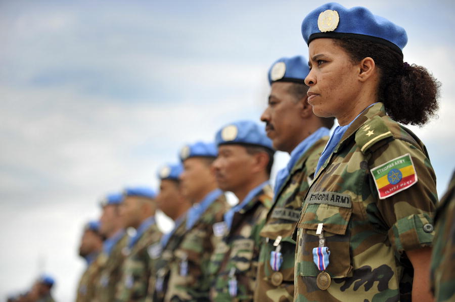Photo - Ethiopian army joins AMISOM in Somalia