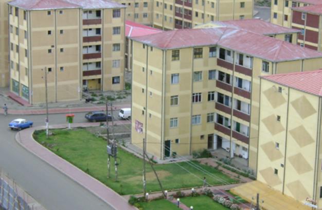 Photo - Government built condominium building, Addis Ababa