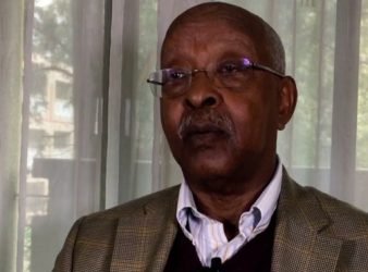 Photo - Lencho Leta, chairperson of Oromo Democratic Front (ODF)
