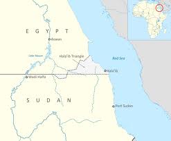 The Hala'ib Triangle - Egypt occupied Sudanese territory