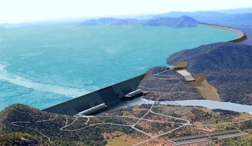 Image - Grand Ethiopian Renaissance dam reservoir