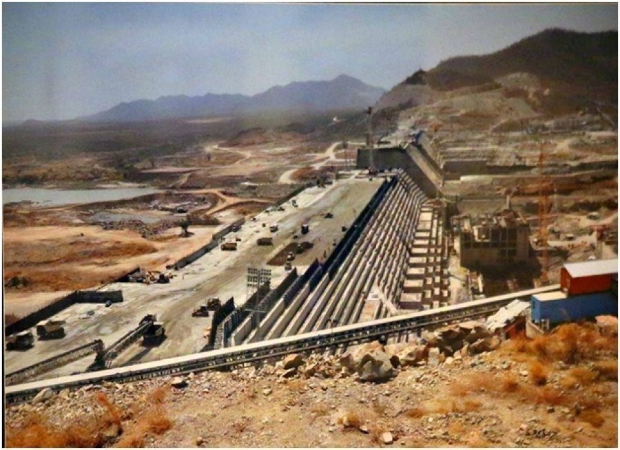 Photo - Grand Ethiopian Renaissance Dam, April 2016