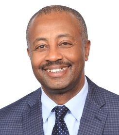 Photo - Yinnesu Fekadeneh, VP Customer Services of Ethiopian Airlines