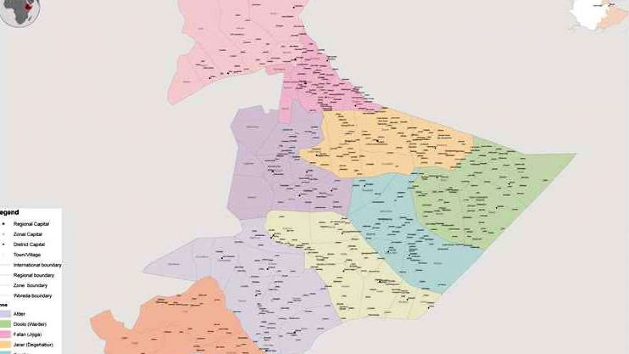 Somali Region Ethiopia Map Is It Possible To Be Somali By Ethnic And Ethiopian By Citizenship? | Horn  Affairs