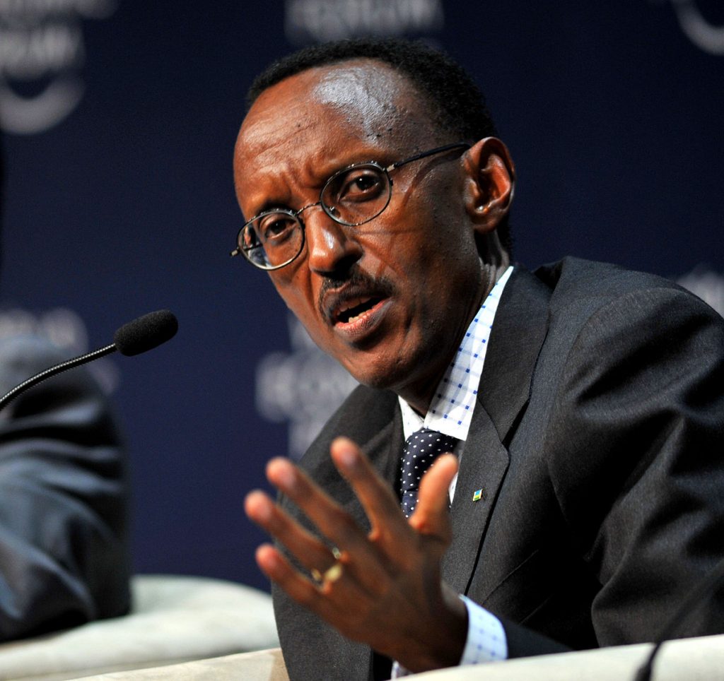 Photo - President Paul Kagame of Rwanda
