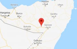 Map - Tukaraq, Sool region, Somaliland-Puntland border