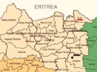Map - Irob woreda, Tigray
