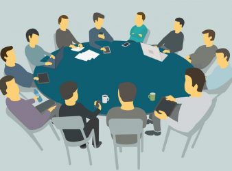 Photo - Round table discussion clipart
