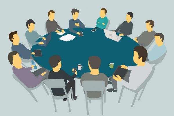 Photo - Round table discussion clipart